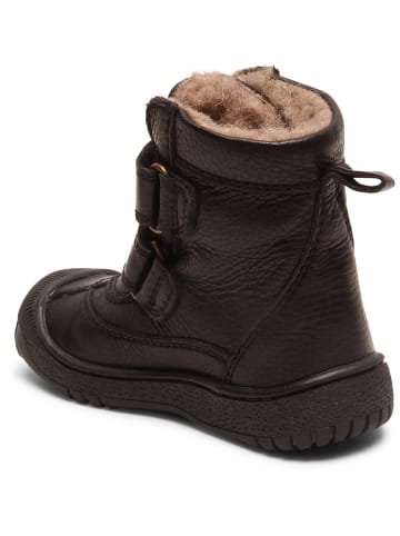 Leren winterboots zwart