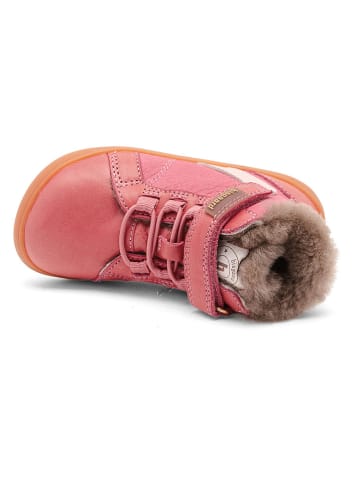 Leren barefootschoenen roze