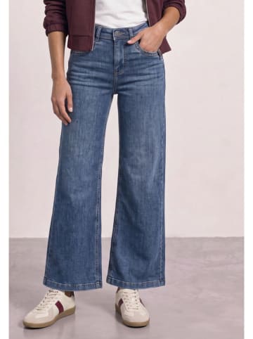 Jeans - Wide Leg - in Blau