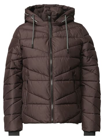 Steppjacke in Braun