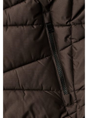 Steppjacke in Braun