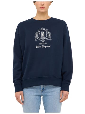 Sweatshirt in Dunkelblau