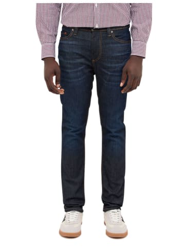 Dżinsy "Vegas" - Slim fit - w kolorze granatowym