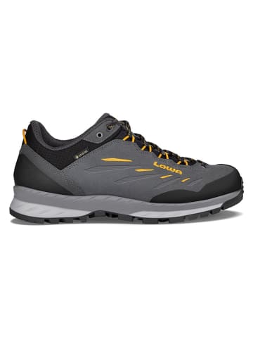 Skórzane buty trekkingowe "Delago GTX" w kolorze szarym