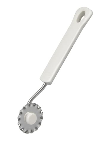 Radełko "Classic" w kolorze białym do cięcia ciasta - dł. 20 cm