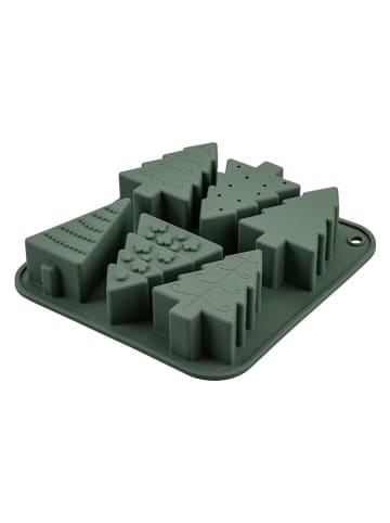 Silikonowa forma w kolorze zielonym do pieczenia - 20 x 18,5 cm