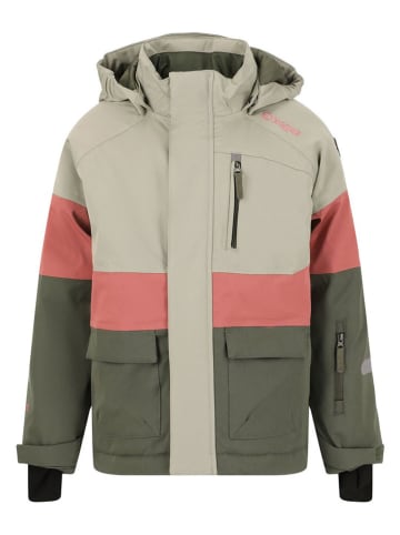 Ski-/ Snowboardjacke "Taylora" in Khaki/ Rosa