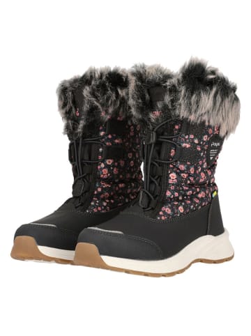 Boots "Wesend" in Schwarz/ Pink
