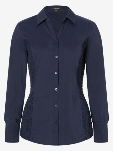 Bluse in Dunkelblau