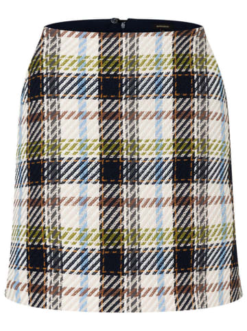 Rok zwart/groen/wit