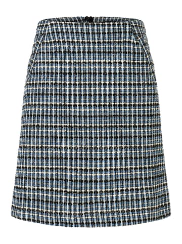 Rok blauw/zwart