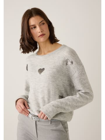 Pullover in Hellgrau