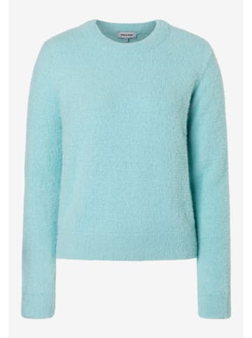 Sweter w kolorze turkusowym