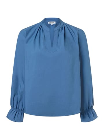 Bluse in Blau