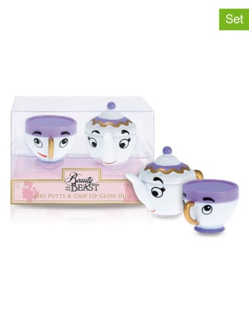 2-delige set: lippenbalsems "Beauty & Beast"