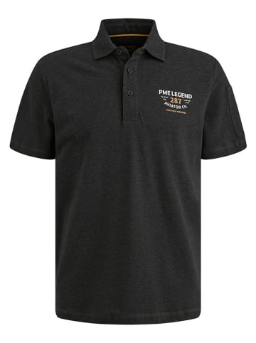 Koszulka polo w kolorze antracytowym