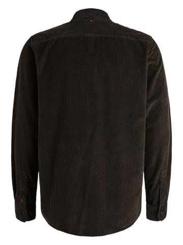 Cordhemd - Regular fit - in Schwarz