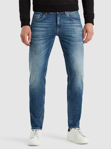 Dżinsy - Slim fit - w kolorze niebieskim