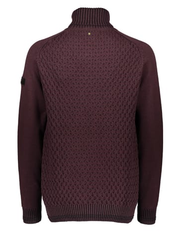 Sweter w kolorze ciemnobrązowym