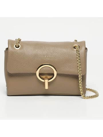 Schoudertas "Sarya" beige - (B)20 x (H)14 x (D)6 cm