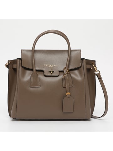 Leren handtas "Jane" bruin - (B)36 x (H)35 x (D)24 cm