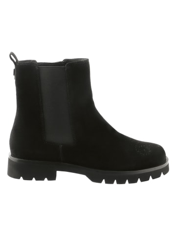 Leder-Boots "Robin" in Schwarz