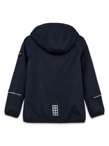 Softshelljas donkerblauw