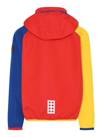 Übergangsjacke in Rot/ Weiß/ Gelb/ Blau