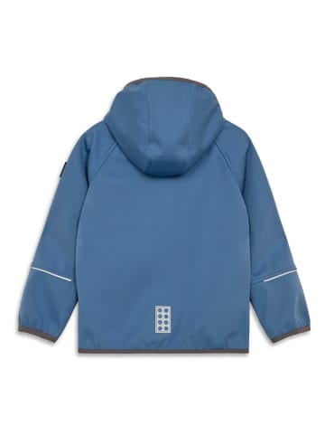 Softshelljacke in Blau