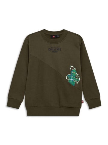 Sweatshirt in Khaki