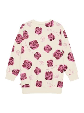 Tunika in Creme/ Pink