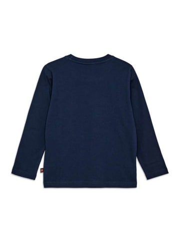 Longsleeve in Dunkelblau