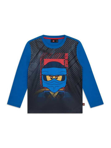 Longsleeve in Blau