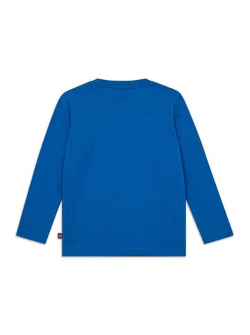 Longsleeve in Blau