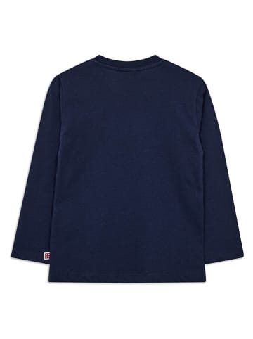 Longsleeve in Dunkelblau