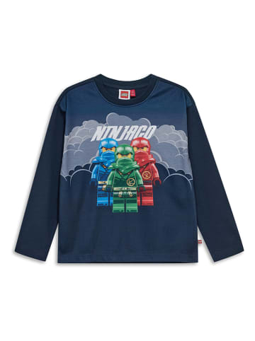Longsleeve "Taj 611" in Dunkelblau
