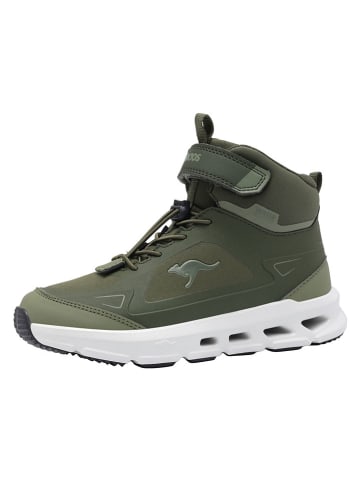 Sneakersy "Krass Mid EV" w kolorze khaki