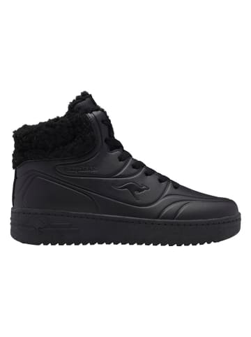 Sneakersy "K-Top Scoop Mid" w kolorze czarnym