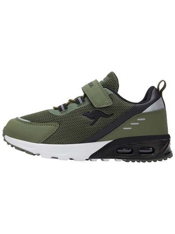Sneakersy "KX-Arg EV" w kolorze khaki