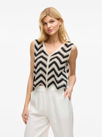 Bodywarmer wit/zwart