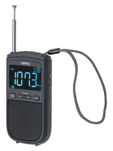 Mini radio USB w kolorze czarnym