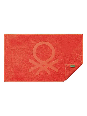 Badvorleger in Rot - (L)50 x (B)80 cm
