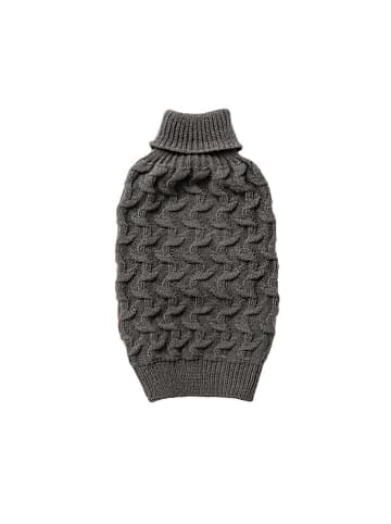 Sweter w kolorze szarym dla psa - dł. 45 cm