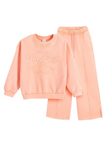 2tlg. Outfit in Orange