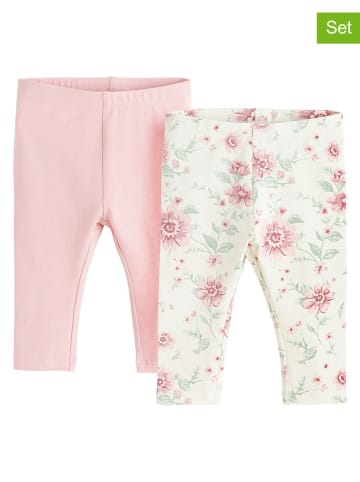 2-delige set: leggings lichtroze/crème