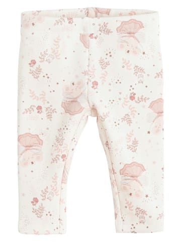 Legginsy w kolorze kremowym
