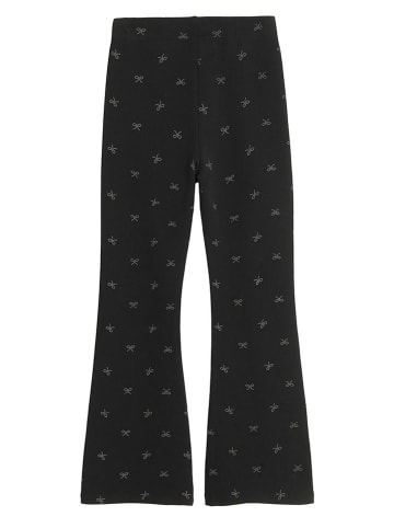 Schlagleggings in Schwarz