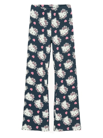 Legginsy w kolorze granatowym
