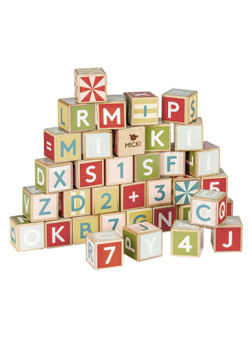 Klocki (36 szt.) "Letters" - 10 m+