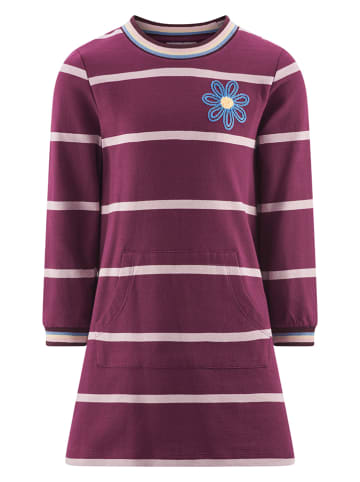 Kleid in Bordeaux